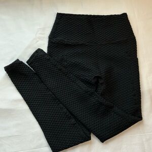 CVG Honeycomb Tim Tok Black Leggings women’s size Small